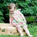 Shortcake Reversible Romper and Dress - Original Paper Printed Sewing Pattern - Size 6 Month through 6 Years