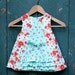 Girls Ruffle Summer Top, Size 2T, Ready to Ship by The Cottage Mama