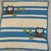 Owl Baby Blanket Boy Baby Shower Gift