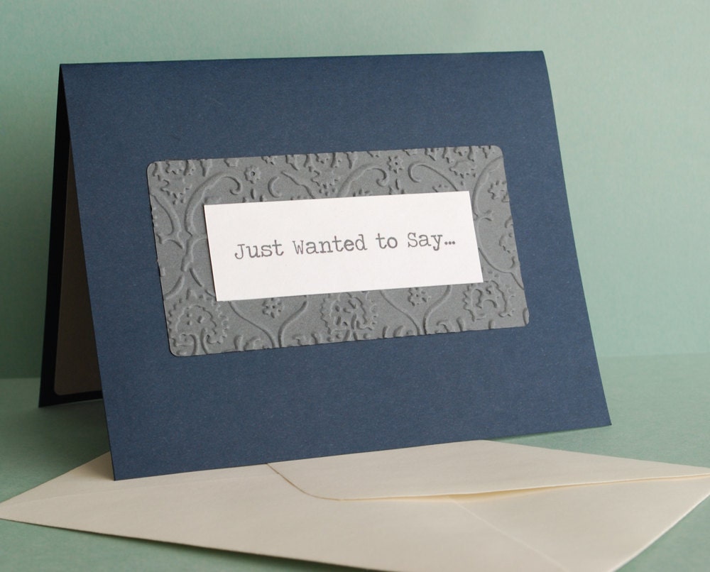 Typewriter Pop-Up Card