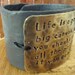Hand stamped jewelry, personalized cuff bracelet