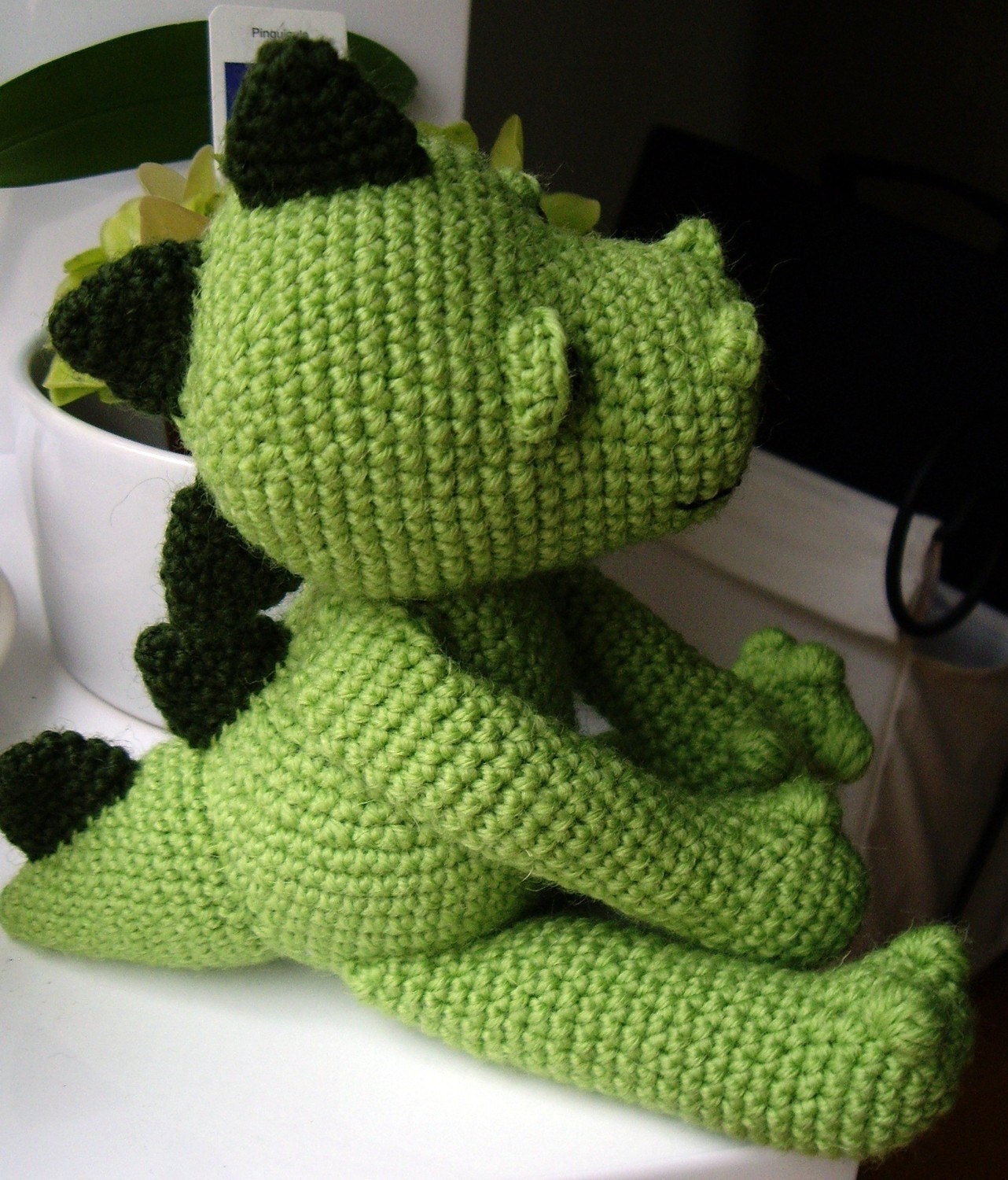 Amigurumi dragon soft toy crochet pattern. DIY. Instant download PDF file.