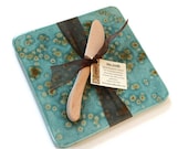 Kitchen Trivet and Cheese Server - Teal Blue - miasorellagifts