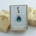 Peacock Necklace, Swarovski Crystal Necklace on Sterling Silver