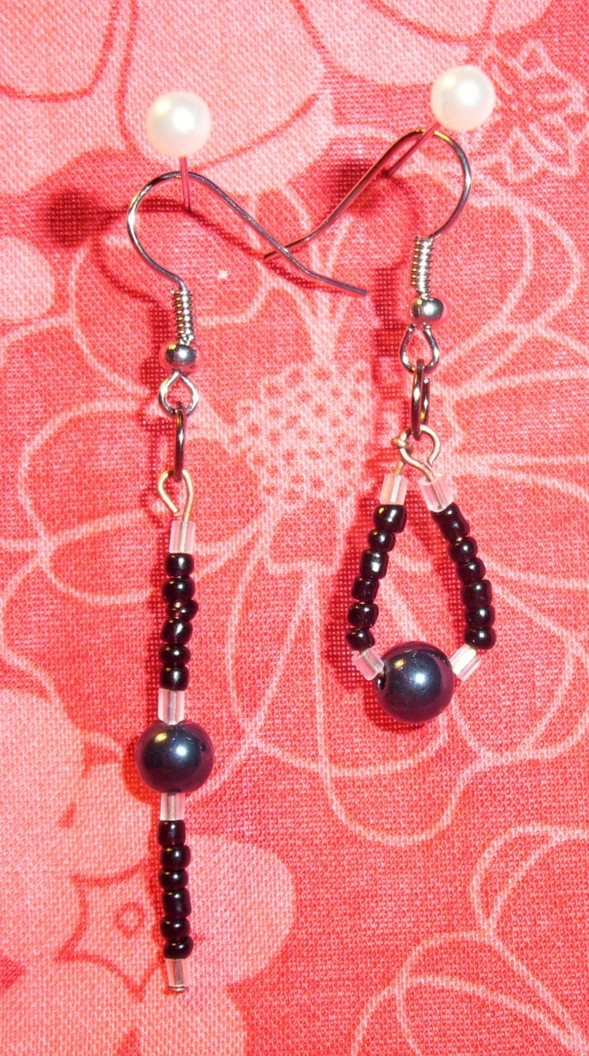 Purposely Mismatched earrings (Take 2)