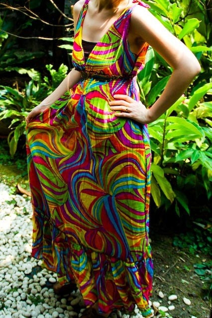 SALE---Sunny beach collection-Maxi Dress