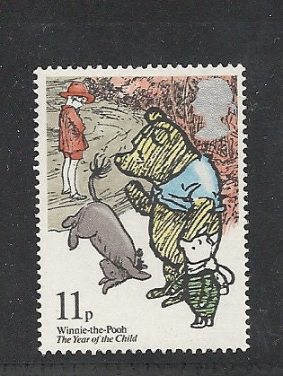 Winnie the Pooh Stamps - Vintage