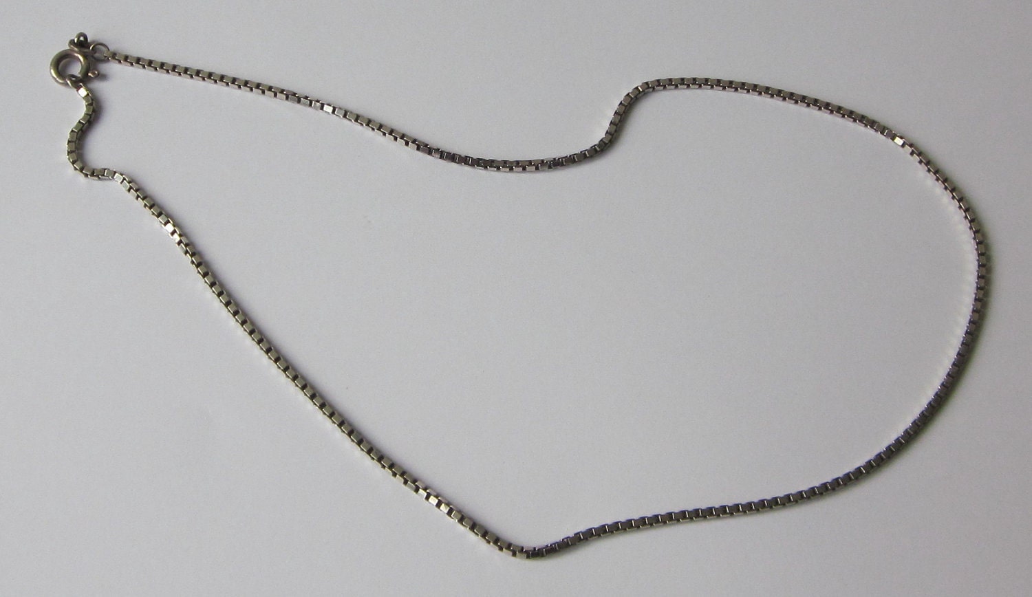 Sterling Silver Box Chain - Vintage