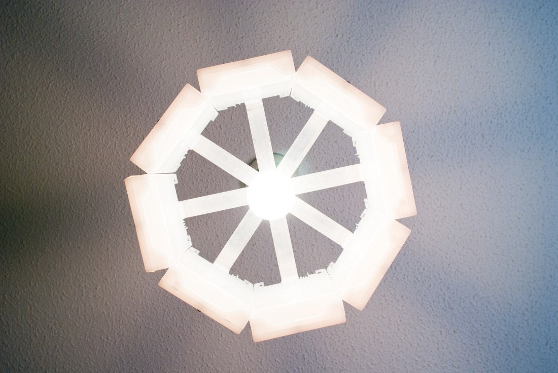 Ink Cartridge Chandelier