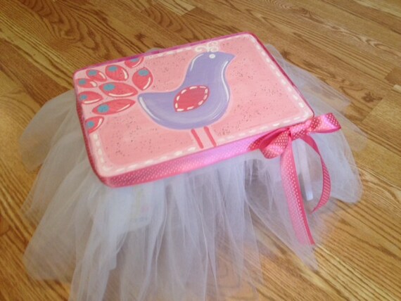Peacock Friend Step Stool