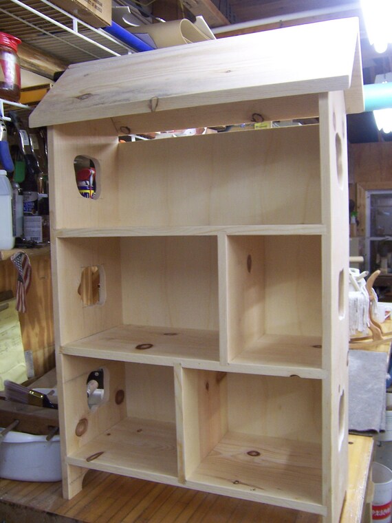 Items similar to Wooden childrens bookcase on Etsy