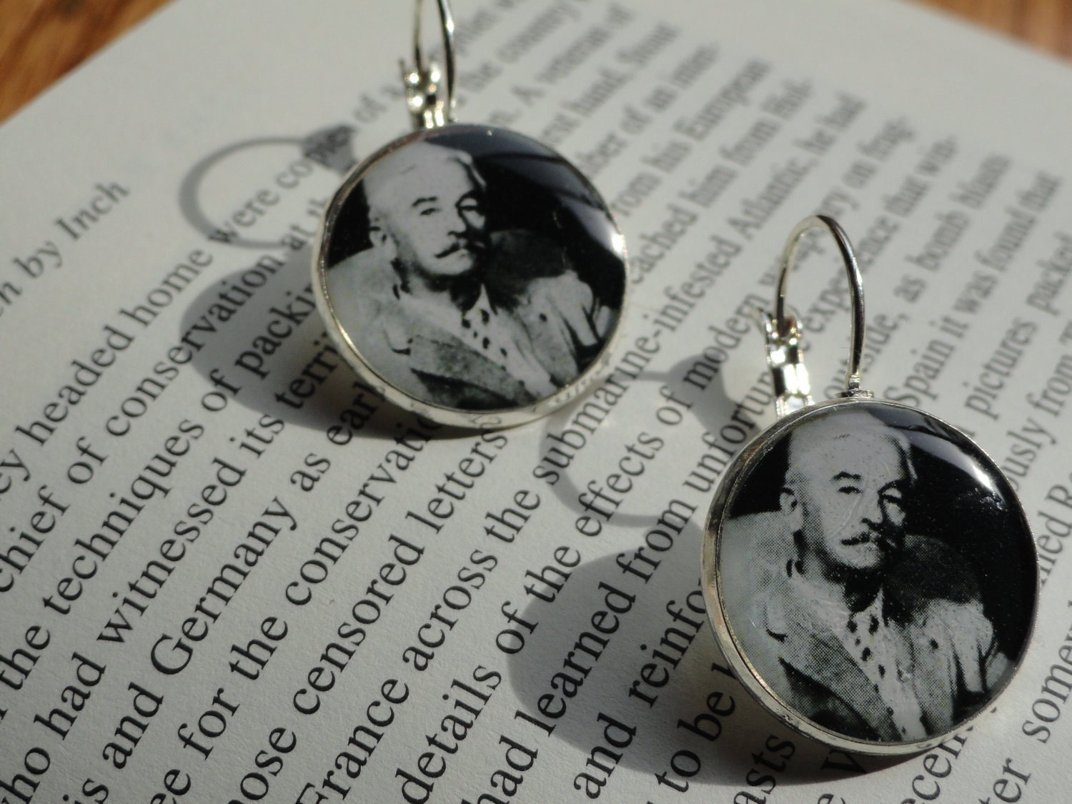 William Faulkner  Earrings
