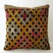 Sukan / Hand Woven - Turkish Kilim Pillow Cover - 16x16