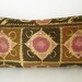 Sukan / Vintage Hand Embroidered Suzani Pillow Cover, Bolster Pillows - Body Pillows - Large - Large Bolster Pillows, Pinks, Soil Colors