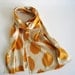 Sukan / Hand Paint ikat Silk Scarf - ikat shawl - ikat scarves - tribal scarf - silk scarf - ikat scarf  - scarve scarf
