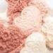 Mother's Day Gift Soap Hearts - Vanilla Decorative Soap Vegan Soap Baby Shower Hostess Gift Set Floral Soap
