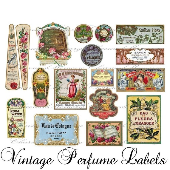 Vintage French Perfume Labels Tubezzz Porn Photos