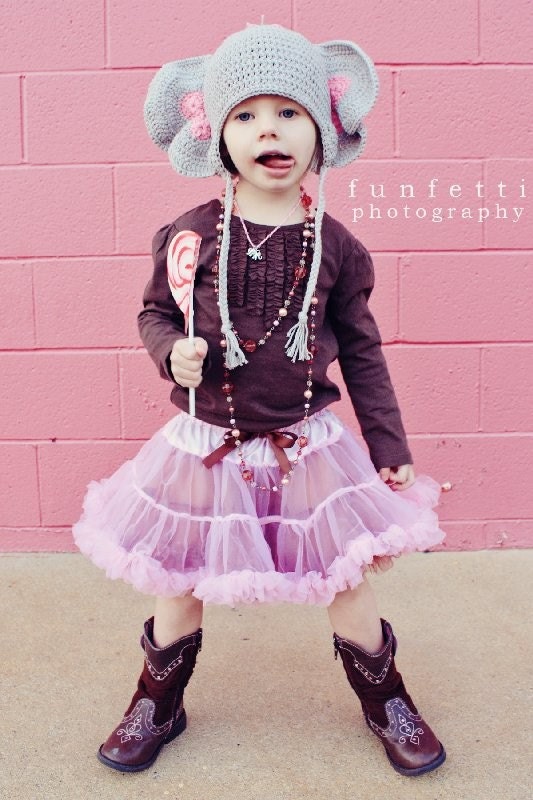 Peanuts the Elephant Crochet Hat PDF Pattern