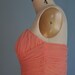 24hr 20 percent off shop SALE..was 235...vintage early 1950s pink SWEETHEART chiffon party dress