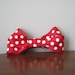 Minnie Mouse Hat with Red Bow