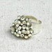 Silver Pyrite 'Heavy Metal' Cluster Ring