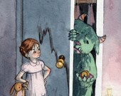 5"x7" Print of In The Closet