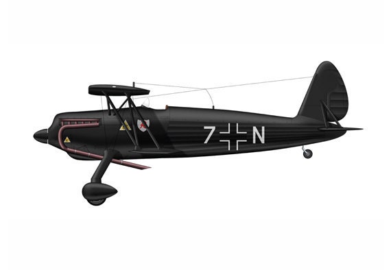 Bomber 11 Airplane Boy's Nursery Playroom Wall Art