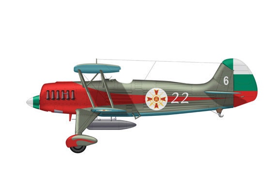 Bomber 17 Airplane Boy's Nursery Playroom Wall Art