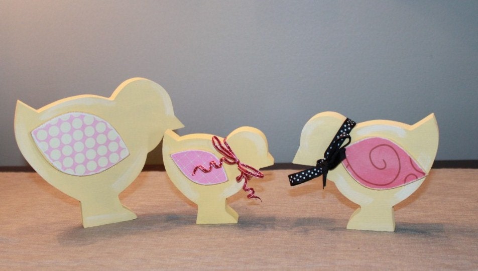 Chick set of 3.