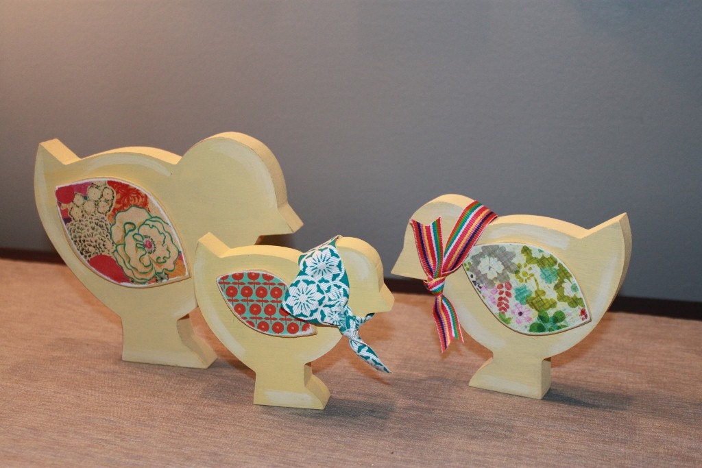Chick set of 3.