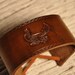 Soaring Eagle Leather Wrist Band