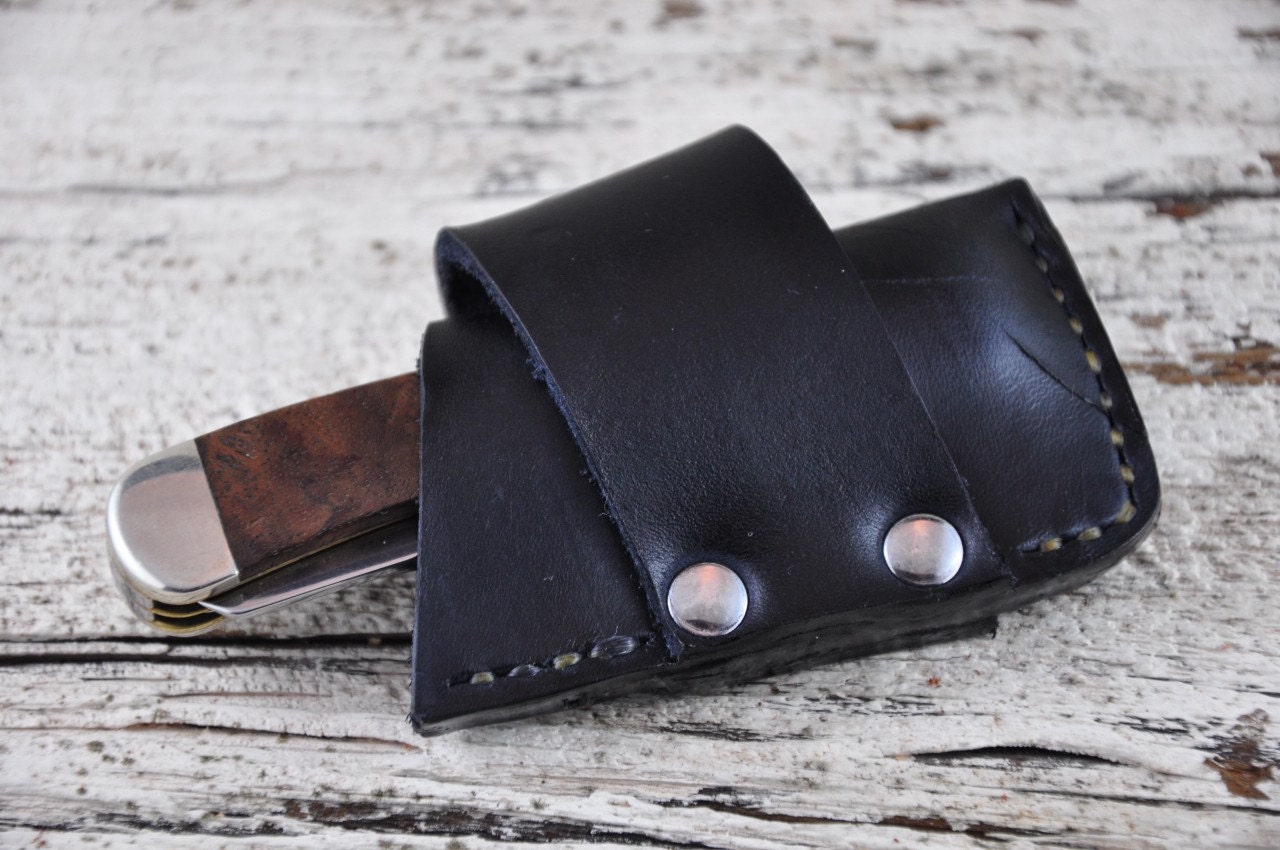 The Side Draw Knife Sheath by Northernleather on Etsy