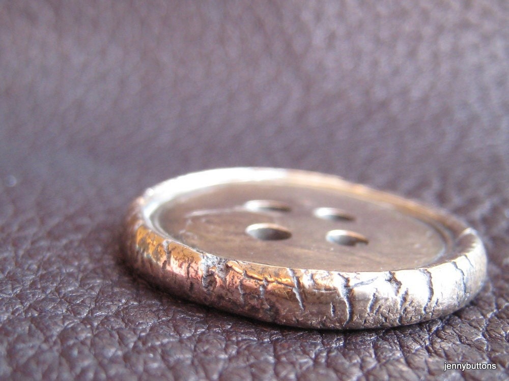 Double Take Classic Golden Bronze Button One Inch