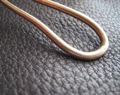 Ondine Wavy U shaped Bronze Shawl Pin/Hair Pin - Oxidized Antiqued Patinated Finish