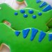 DINOSAUR cookie favors, Dinosaur Party Favors, Dinosaur sugar cookies-one dozen