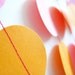 Pink and Orange Paper Garland