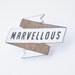 Marvellous Banner Brooch - Made To Order
