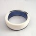 Handmade resin bangle bracelet jewelry yin yang , black white opposites asian japanese , women resin jewellery