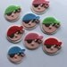 24 EDIBLE FONDANT SUGAR PIRATE PARTY SET CAKE TOPPERS