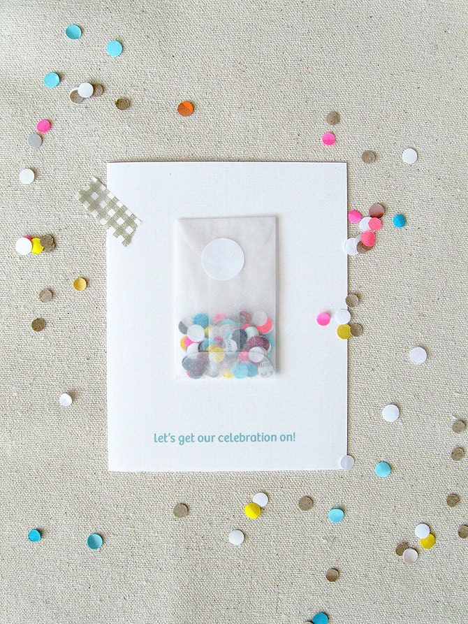 Celebrate Confetti Card