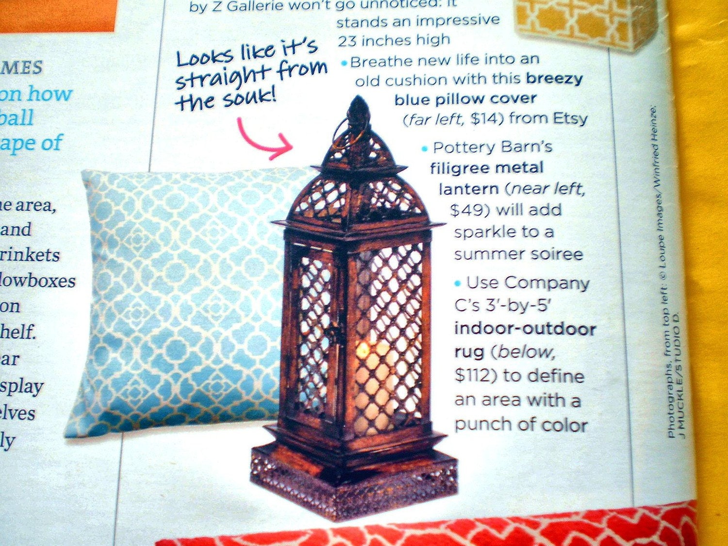 Accent Pillows As Featured In Good Housekeeping Magazine Pillow Cushion Cover Lovely Lattice Outdoor Aqua Cream BOTH SIDES - One 18 x 18