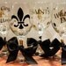 Who Dat Wine Glass