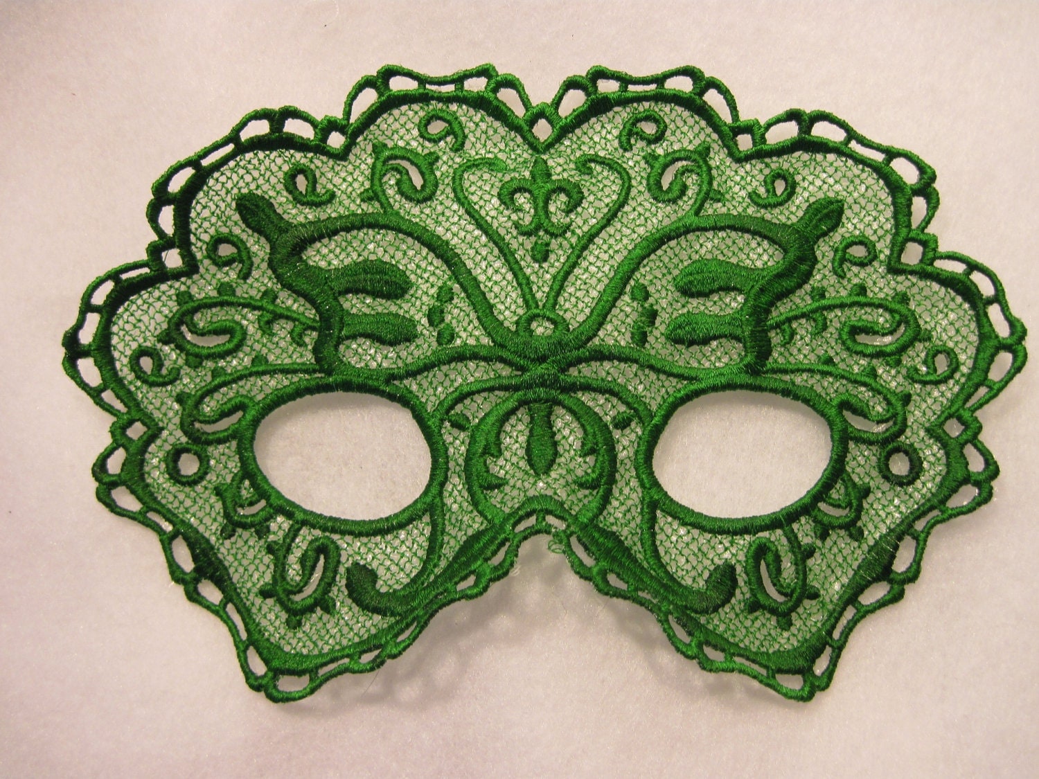 Green Goddess Lace Mask
