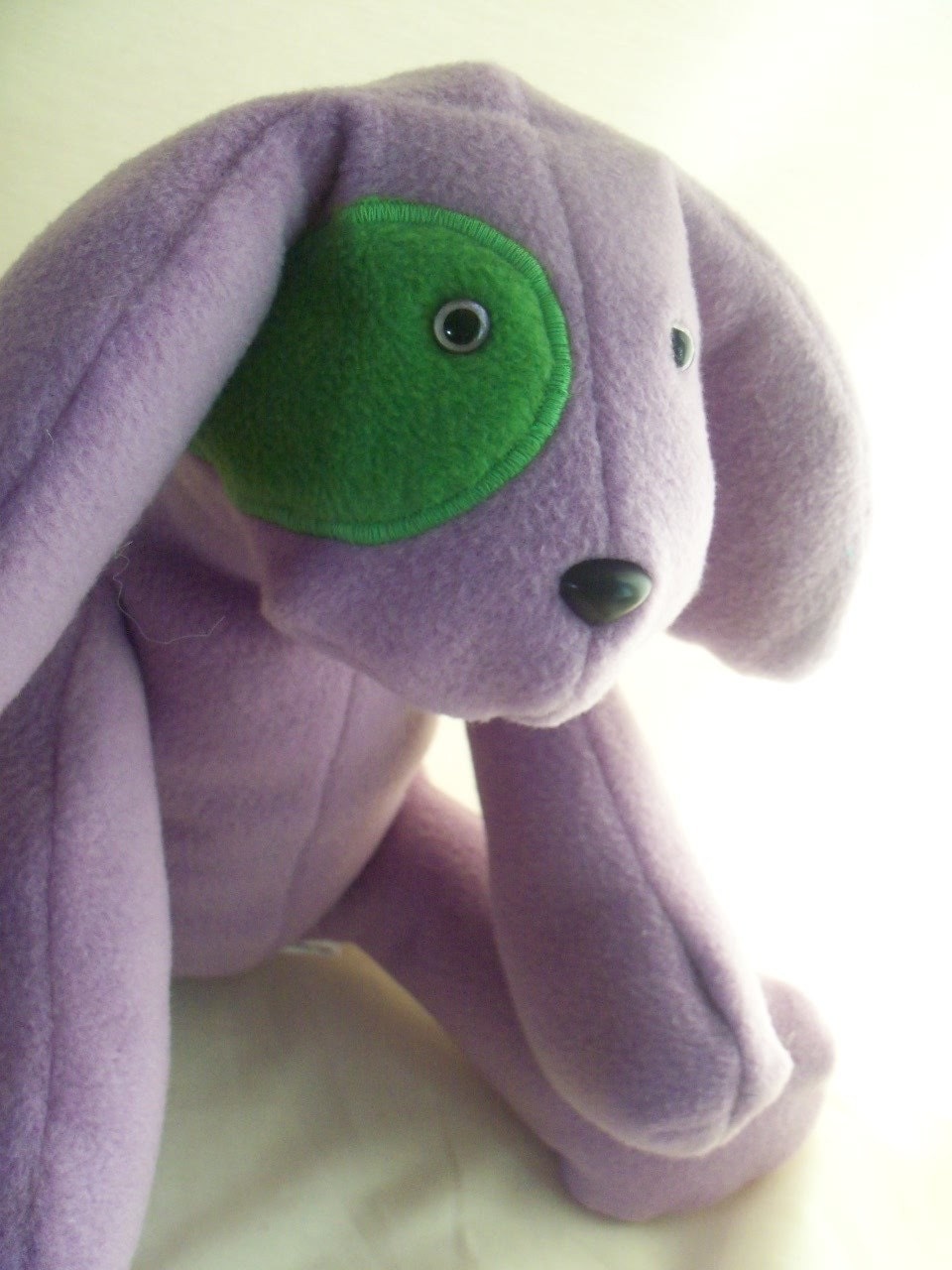 Lilly Pad Purple Stuffed Dog