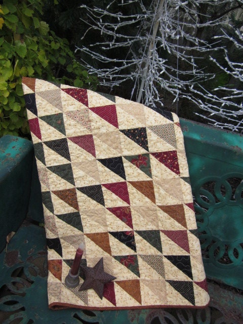 Pretty Triangles Quilt