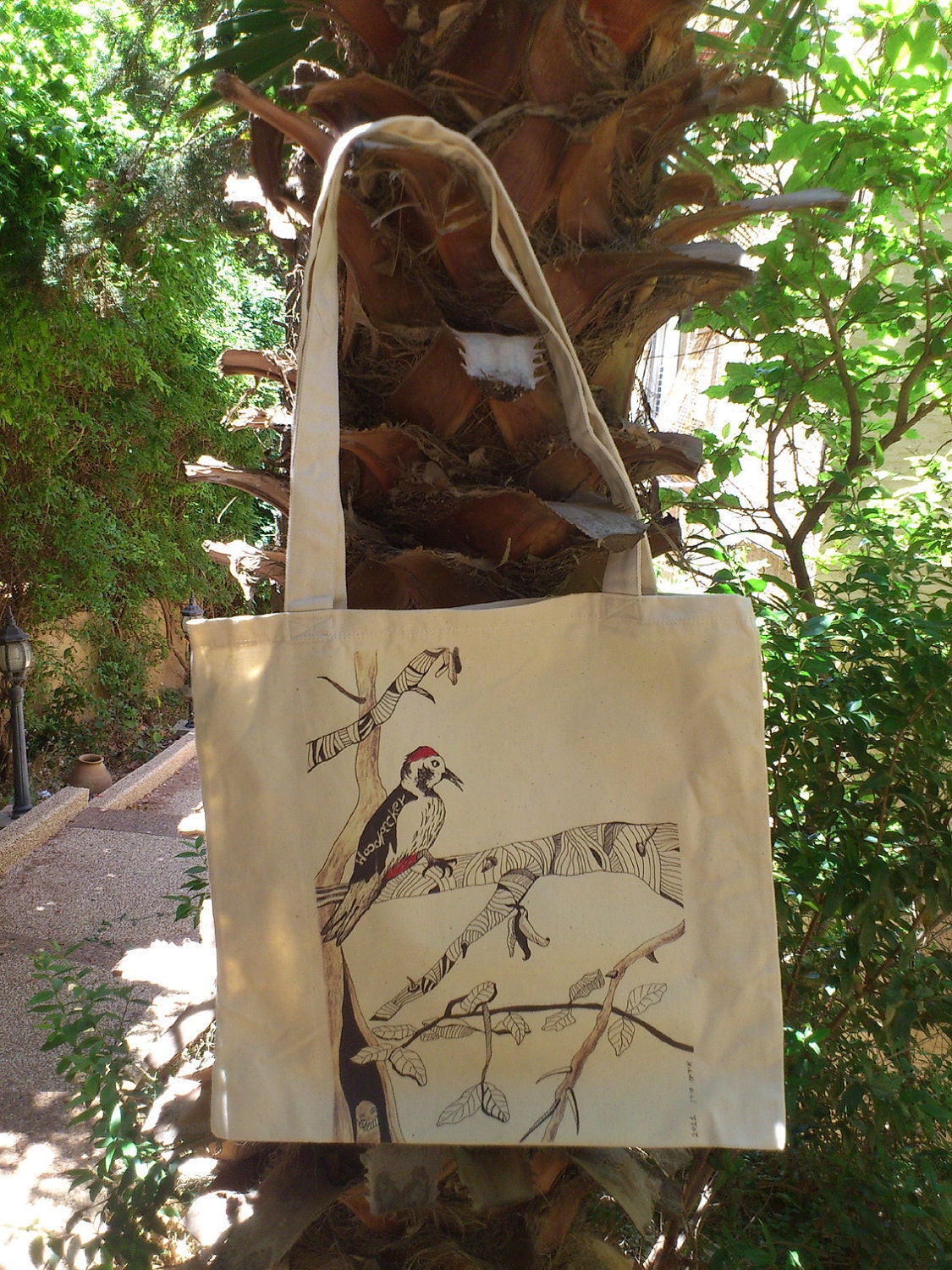 Woodpecker  Tote Bag