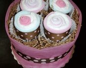 Sweet Treats Cupcakes Diaper Cake