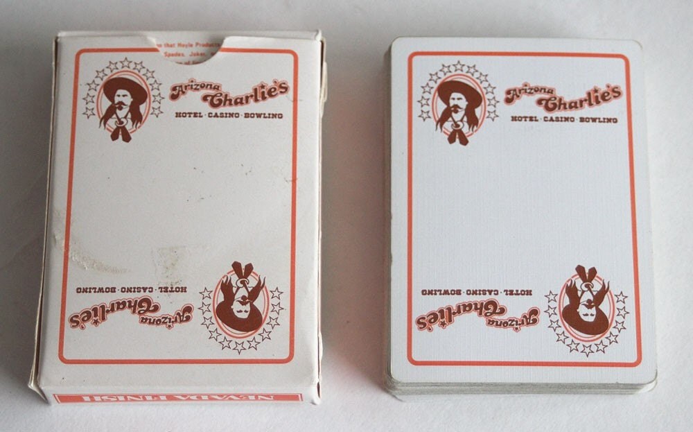 Arizona Charlies Casino Deck of Cards 1984 by albrechtsantiques