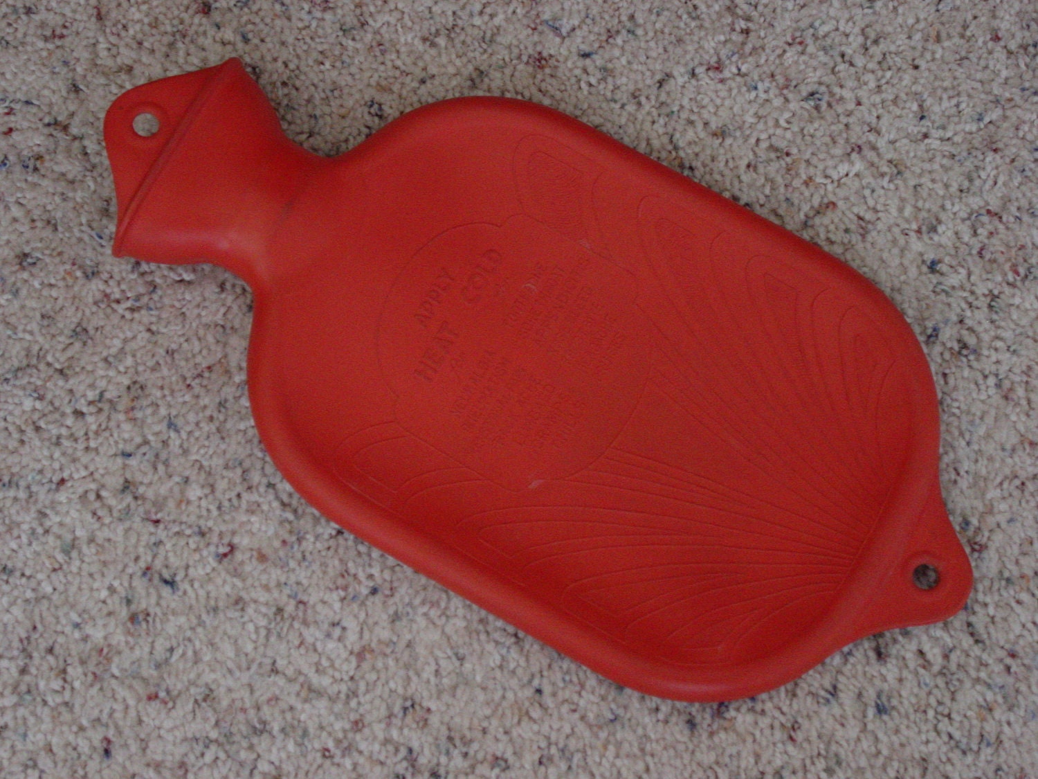 Vintage 1940s Comfort Brand Hot Water Bottle by AardvarkEmporium