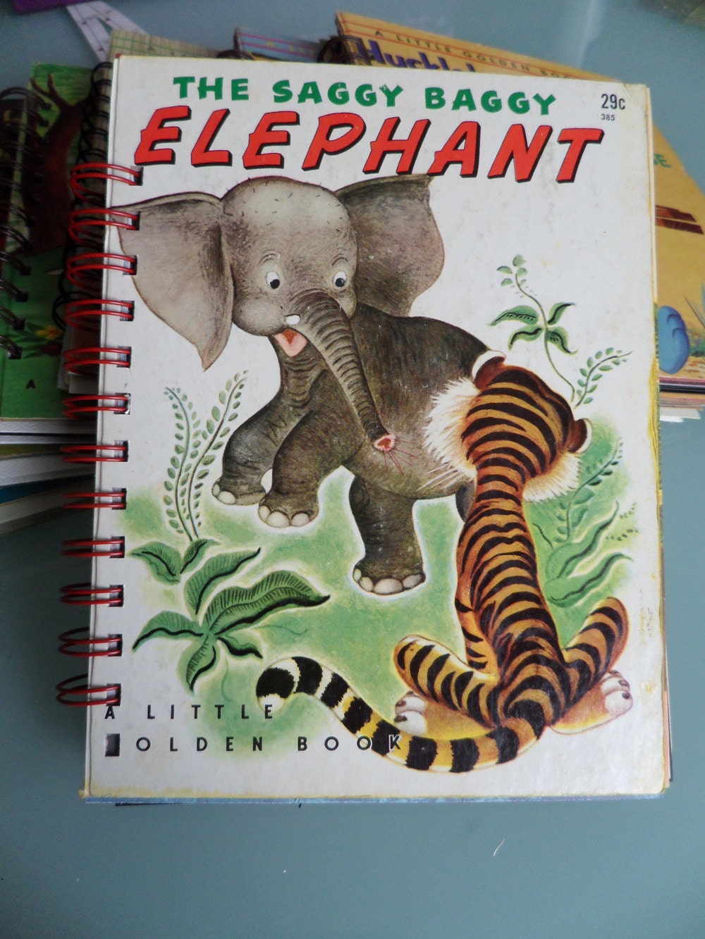 The Saggy Baggy Elephant Upcycled STARTER Journal